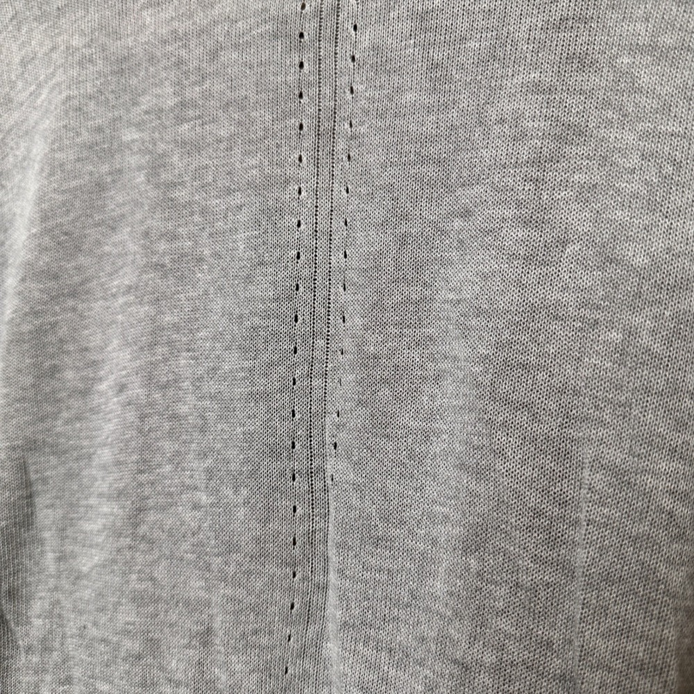 NWT Cyrus Grey Heather Open Front Cardigan Viscose Lightweight Women's 2X Summer - Picture 8 of 9